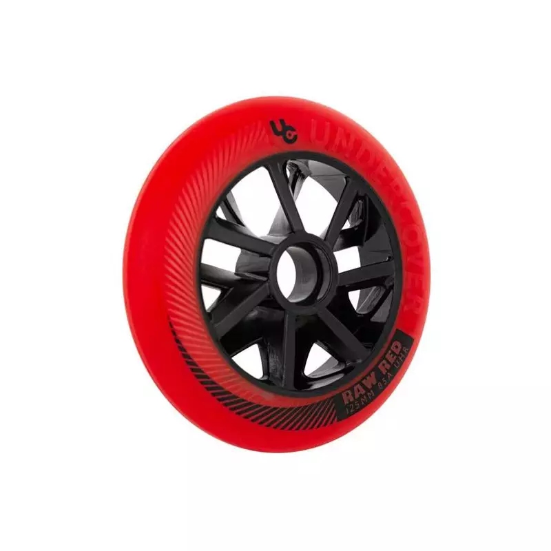 Roues roller UNDERCOVER Raw 125/85A Red (pack de 6)
