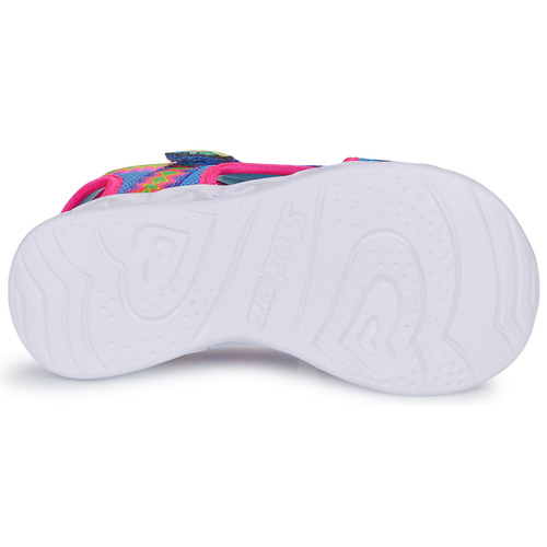 Skechers - HEART LIGHTS SANDALS - Rose / Bleu