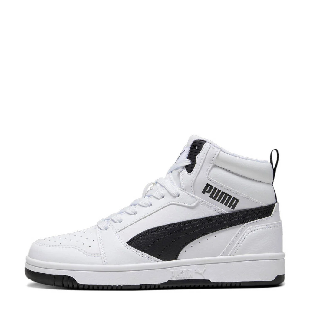 Puma Rebound v6 Mid V6 Mid sneakers wit/zwart