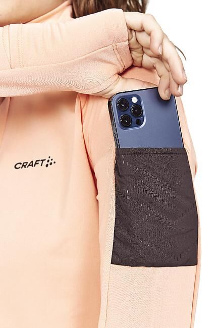 CRAFT - T-SHIRT ML DEMI ZIP ADV SUB Z LS 2 W