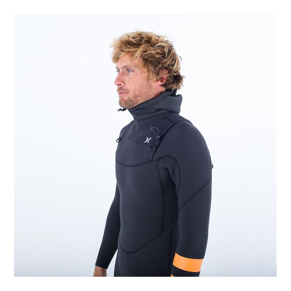 Hurley PLUS HOOD CZ - Combinaison intégrale 5/3 mm Homme black/graphite