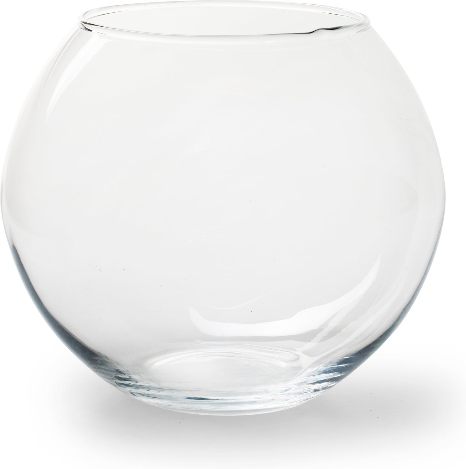 Jodeco vaas Rondo transparant D 20 H 17 cm