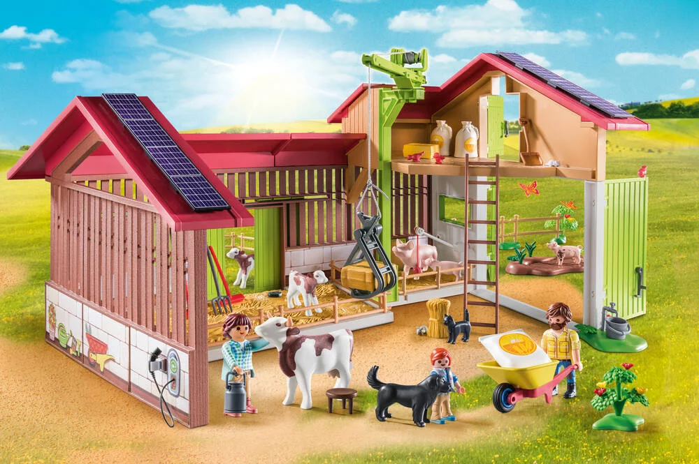 FERME AVEC PANNEAUX SOLAIRE -71304