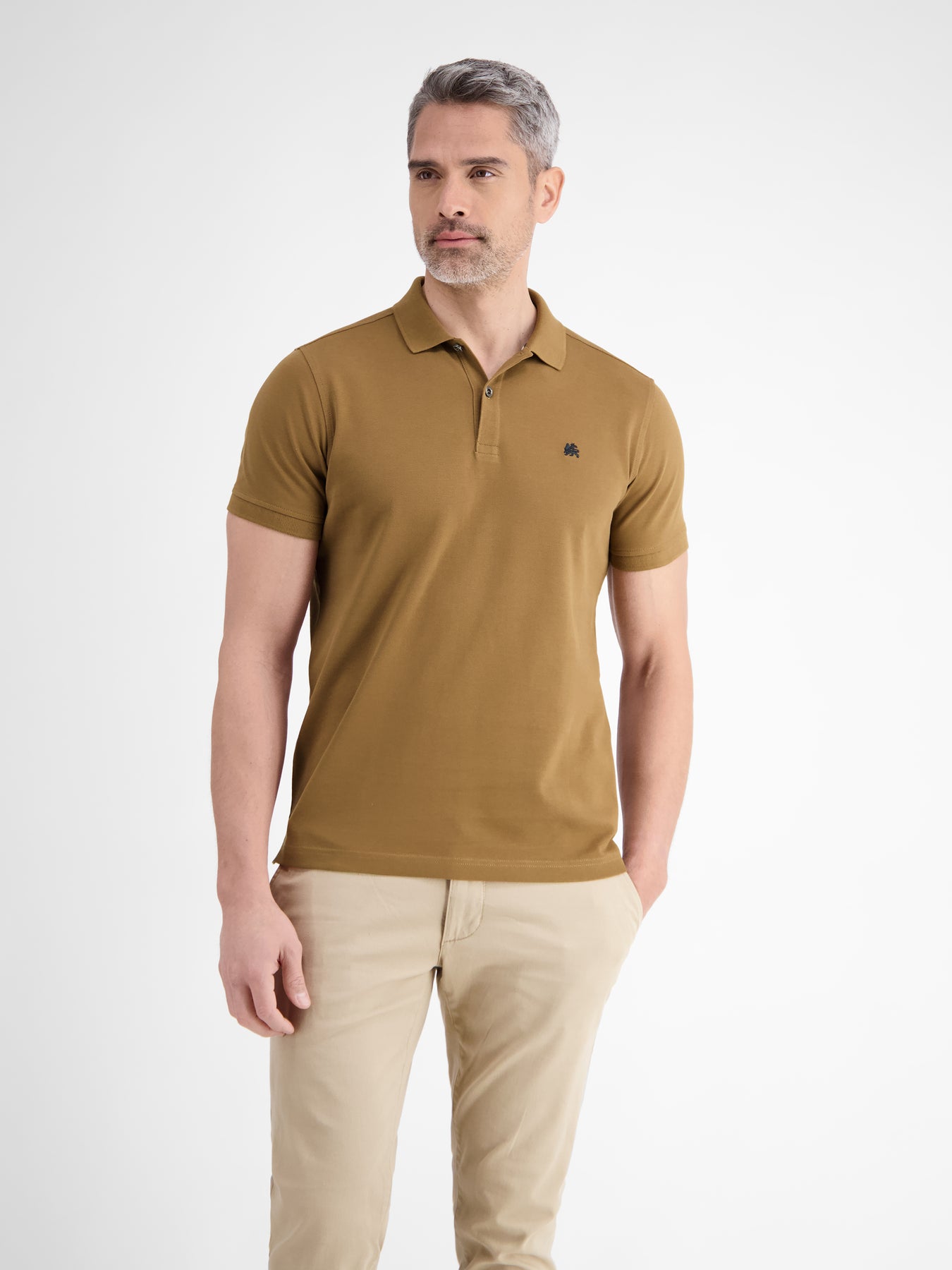 Basic Poloshirt für Herren, unifarben