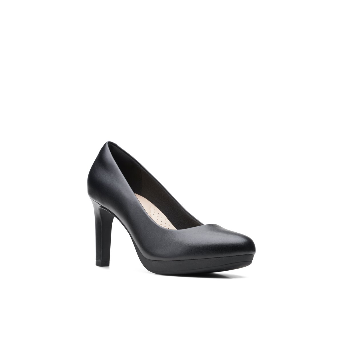 CLARKS-Ambyr joy-Talons hauts/Escarpins - Talon plat - Noir/Noir