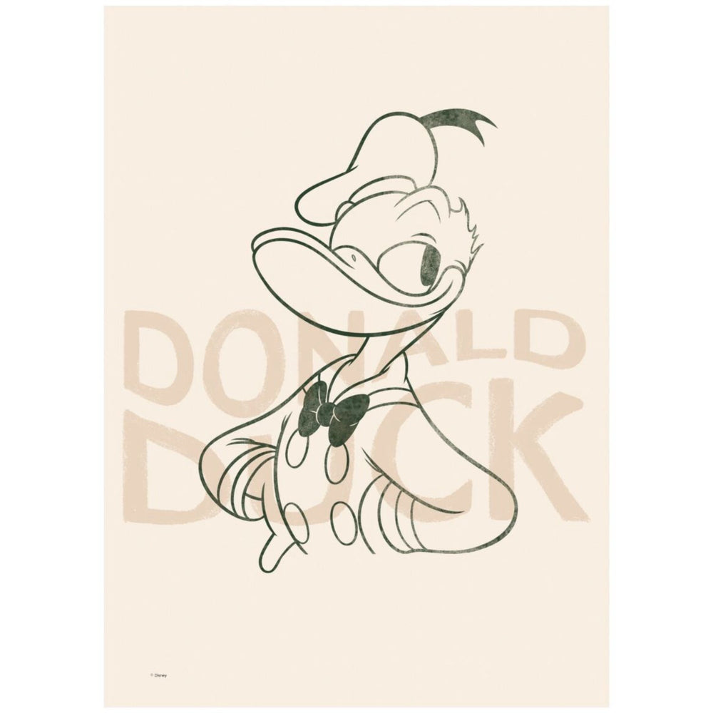 Køb Poster & Frame Disney - Donald Duck Green