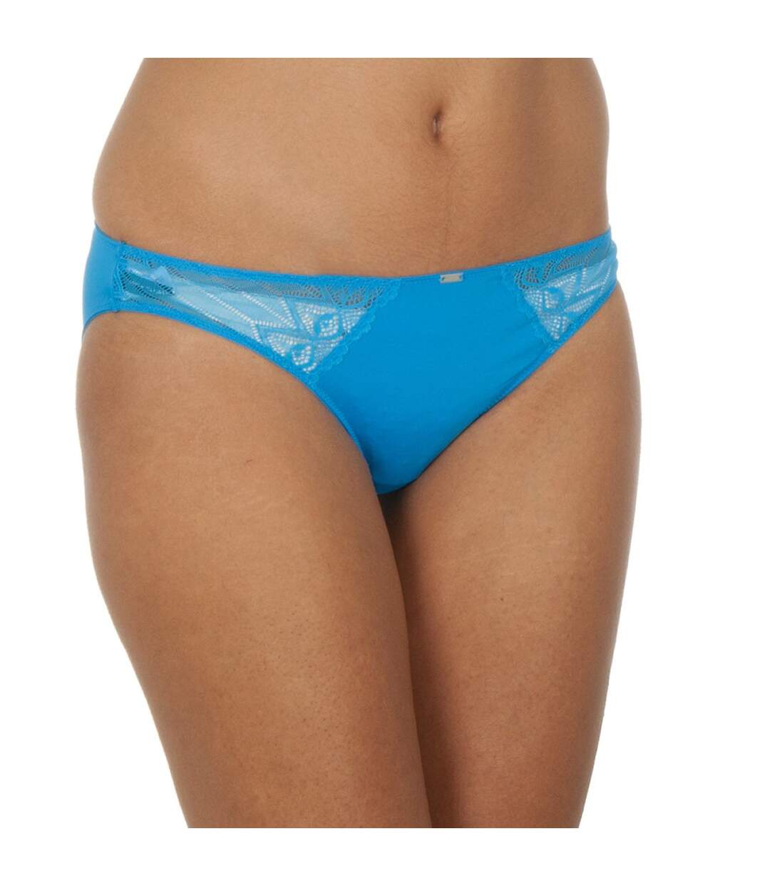 Transparent lace waist panties 1387902515 women