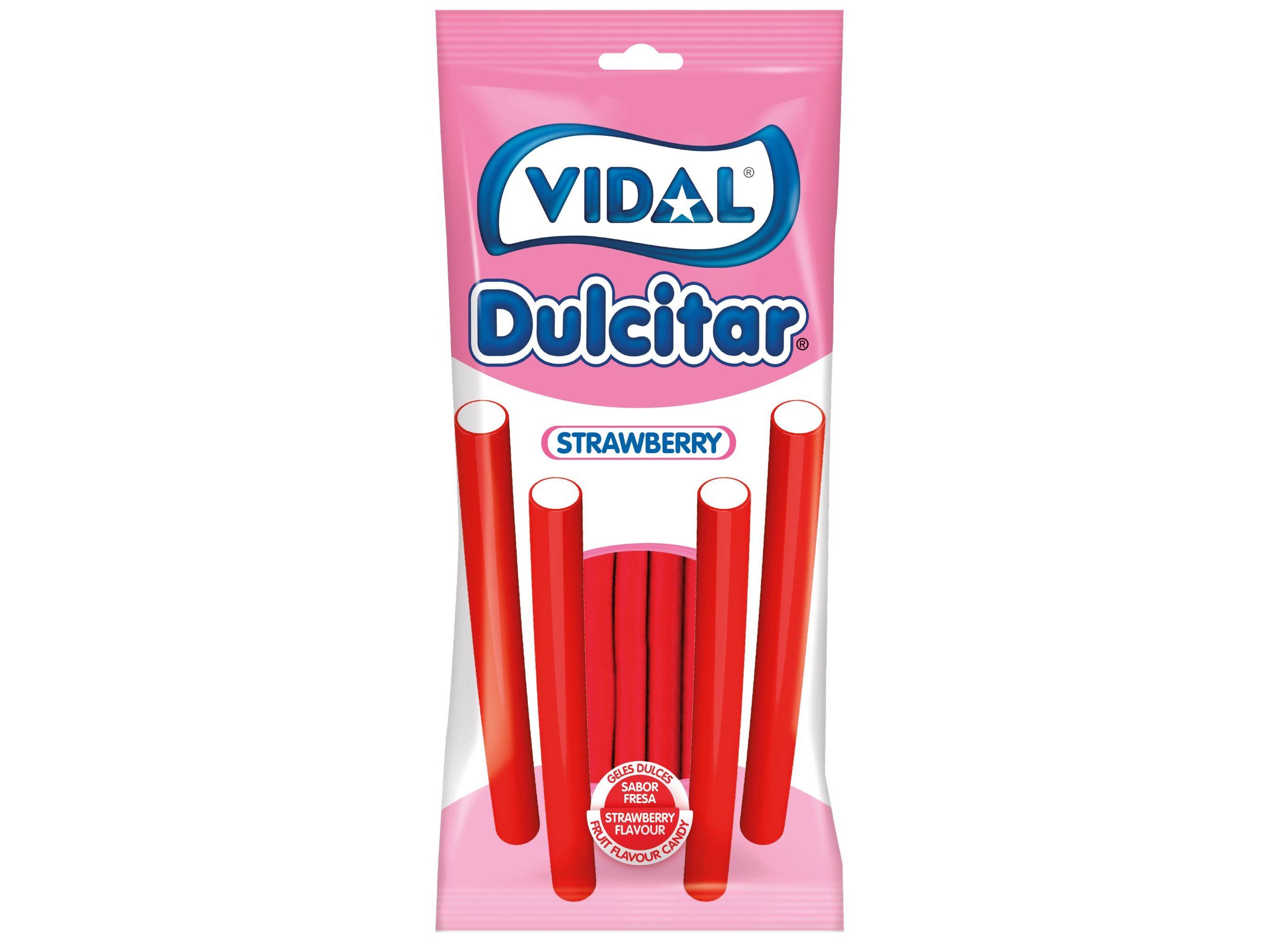 GOMAS VIDAL DULCITAR MORANGO 90G
