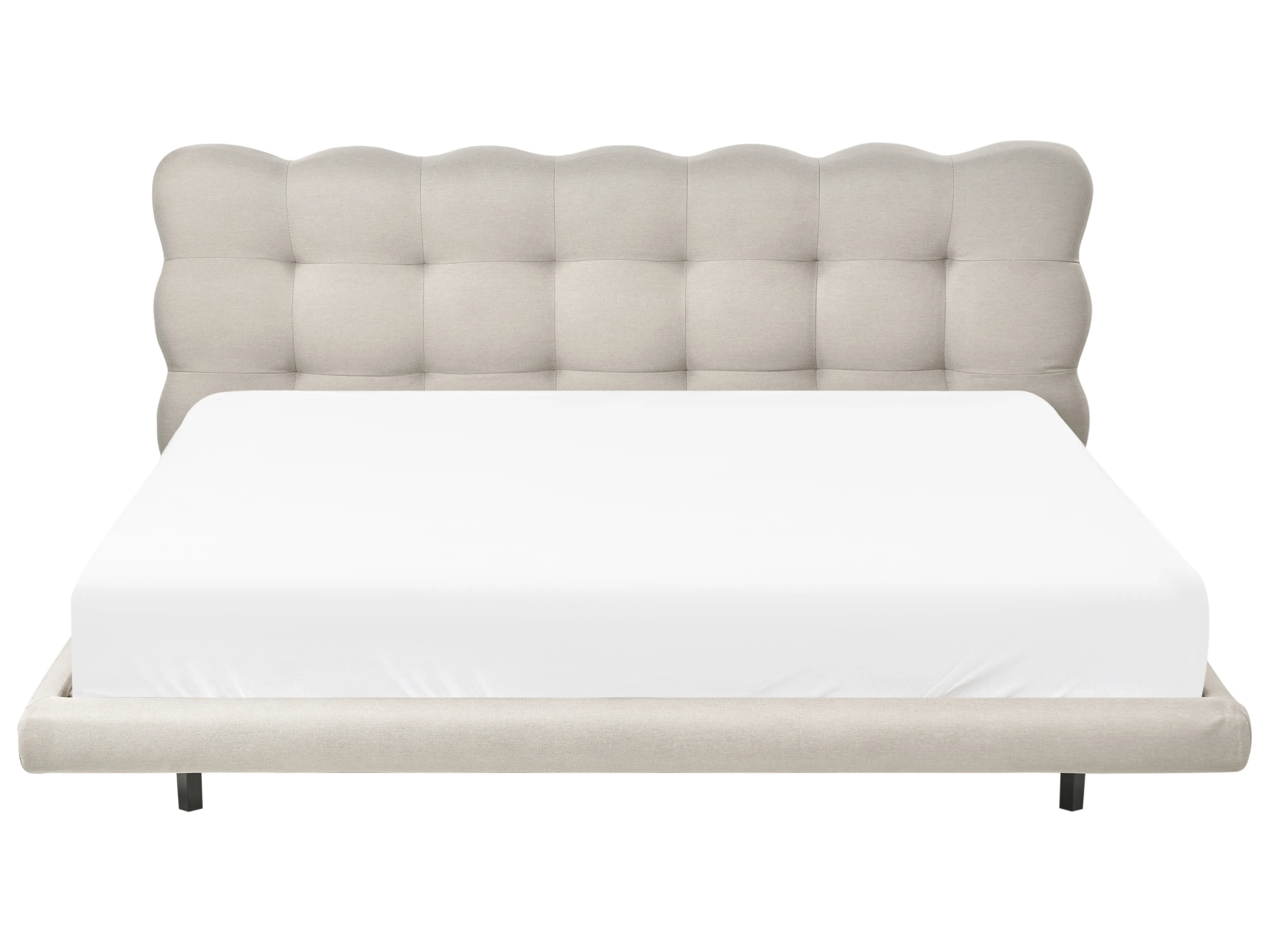 Bed Stof SOULISSE 180 x 200 cm Beige