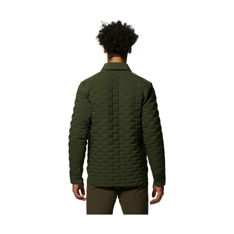 Mountain Hardwear Stretchdown Light Shacket Men Surplus Green