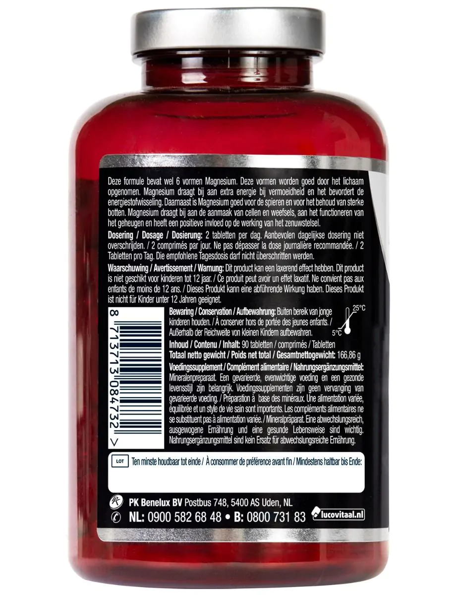 Magnesium Super 6 Complex 90 tabletten