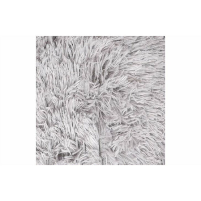 Coussin doux rond Krems Flamingo Gris clair pour chien