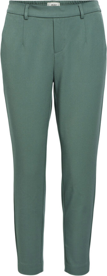 Object OBJLISA SLIM PANT NOOS Dark forest