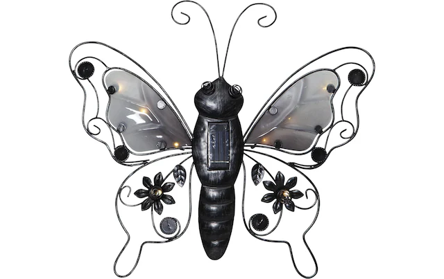 Parforce Traditional Hunting Gartenleuchte »Solar Decoration Butterfly« Warmweiss