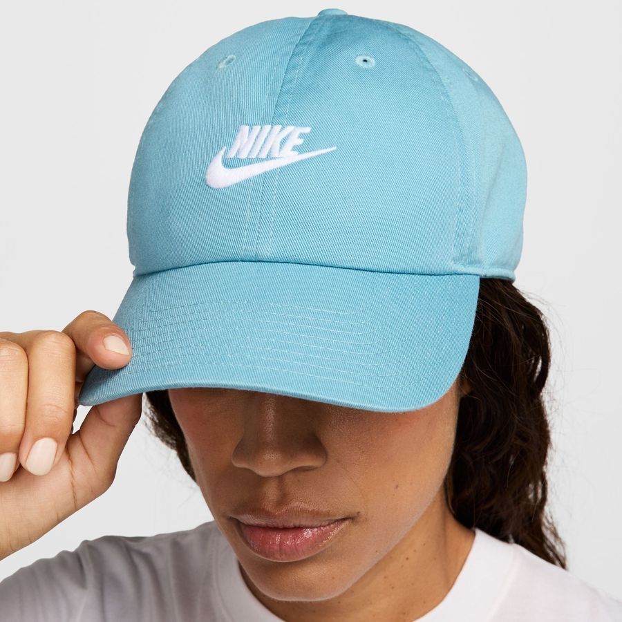 Nike Casquette Club Futura - Denim Turqouise/Blanc