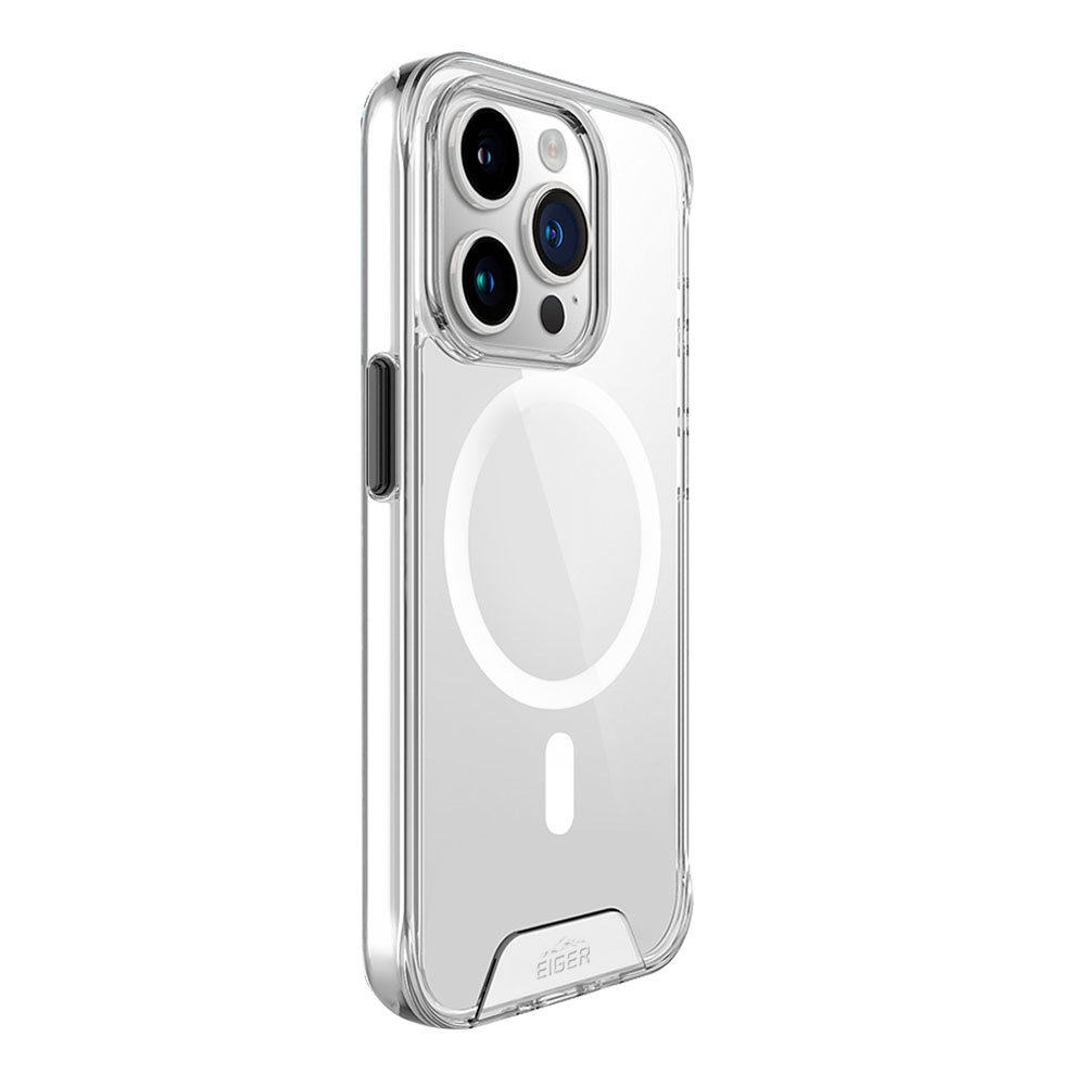 iPhone 15 Pro MagSafe Glacier Case Hybrid Schutzhülle (EGCA00490) - Transparent