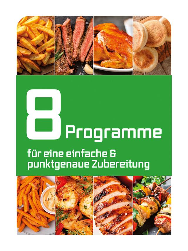 GOURMETmaxx Heißluft-Fritteuse Digital inkl. 10 Backpapierschalen, 5 l, 1400 W