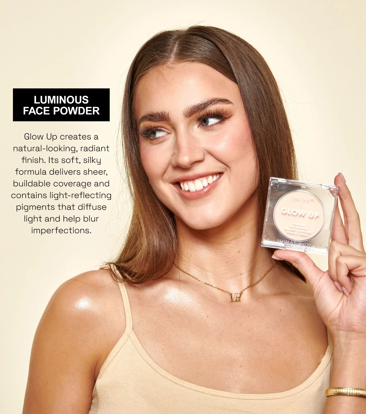 Technic Cosmetics - *Sundrenched* - Pó facial luminoso Glow Up - Medium