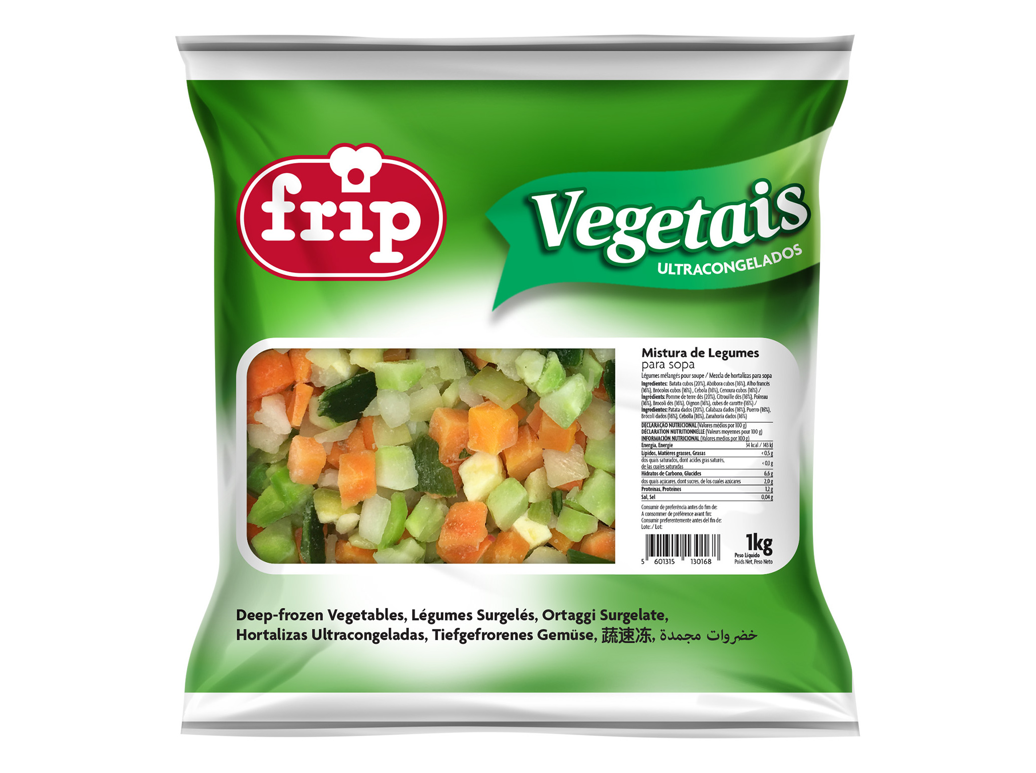 LEGUMES PARA SOPA FRIP 1KG
