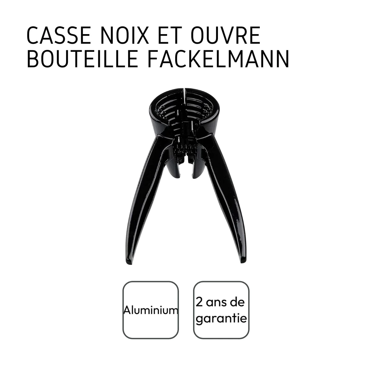 Casse-noix 3 en 1 Basic Fackelmann