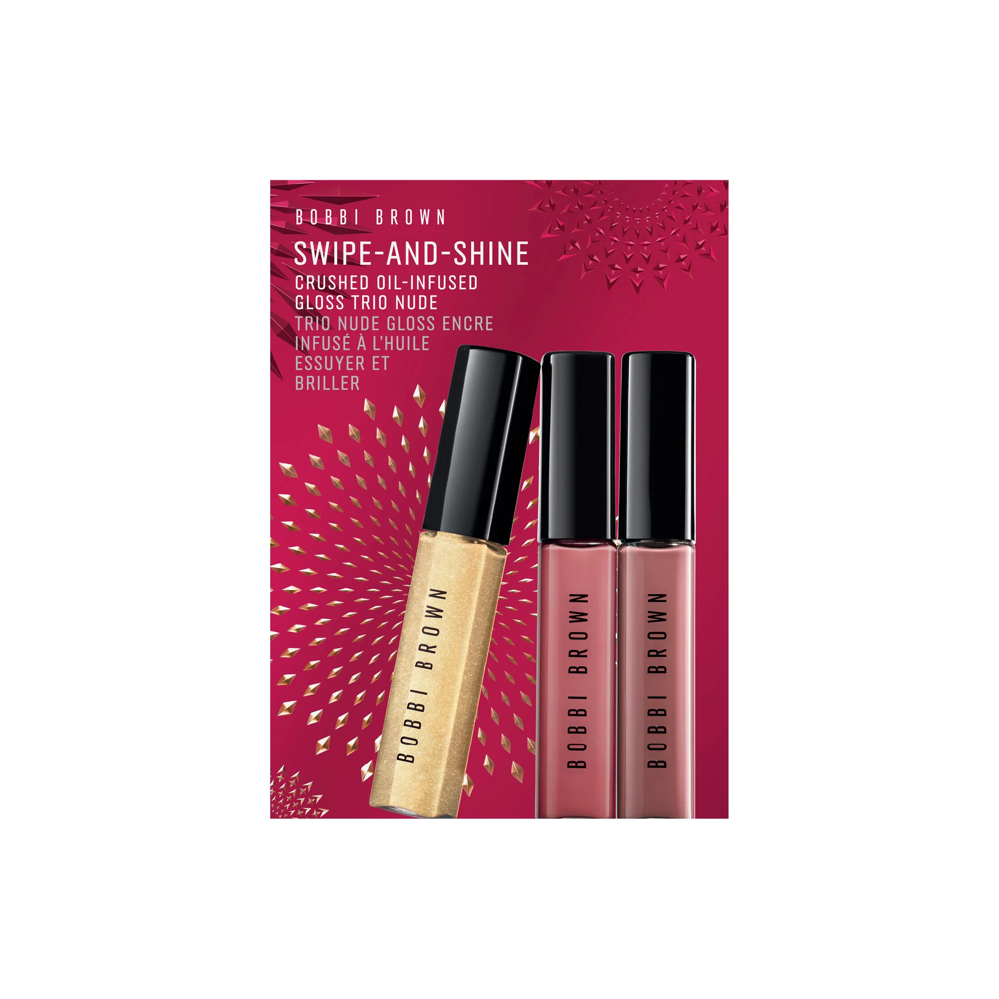 Swipe and Shine Crushed OilInfused Gloss Trio - Trio de mini-gloss |