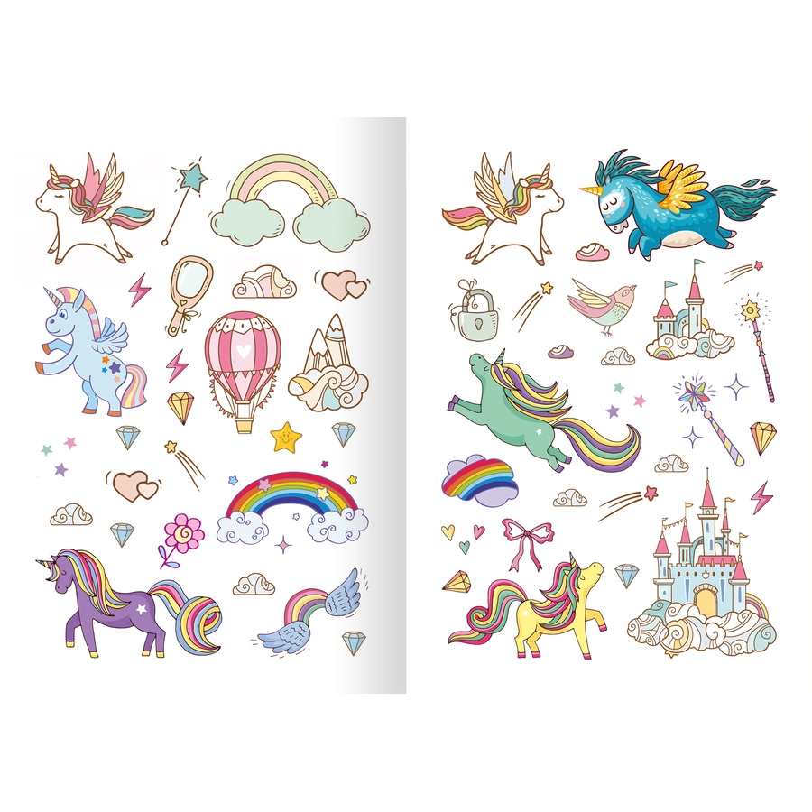 arsEdition Glitzerspaß Einhorn Sticker