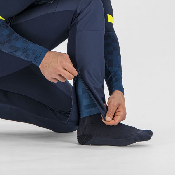 Pantalon ski de fond SPORTFUL SQUADRA PANT SHORT ZIP GALAXY BLUE