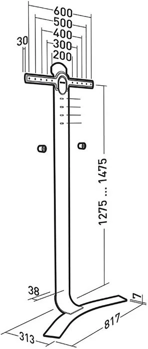 Erard StandIt 600 Supports TV