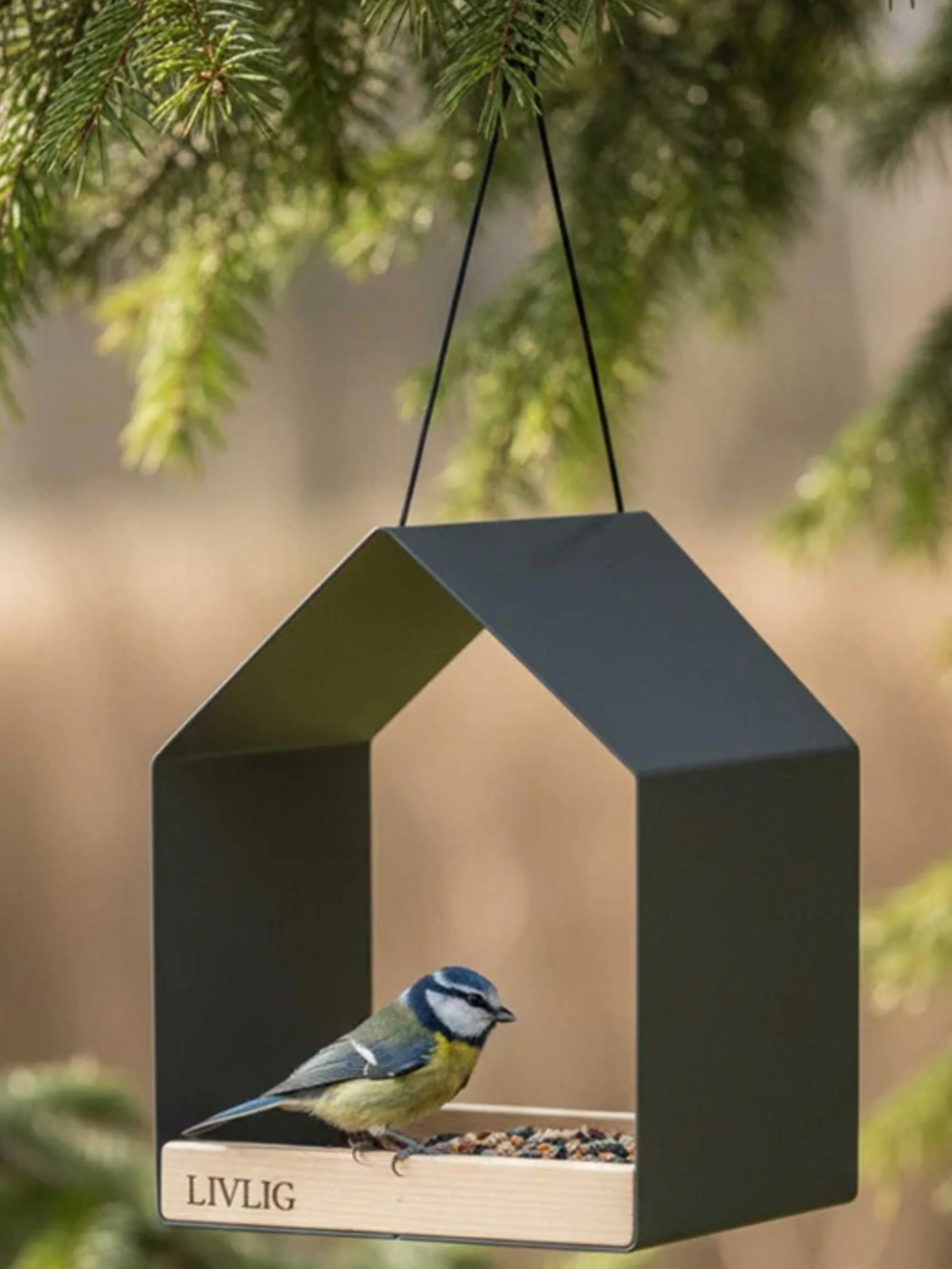 Metalen vogelhuisje Zayed