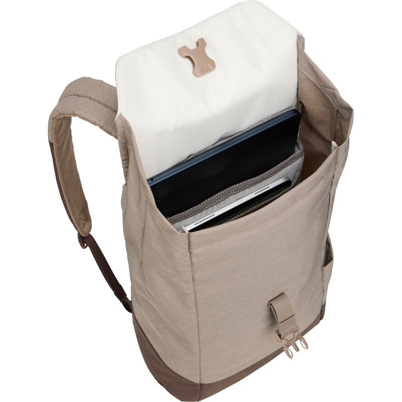 Thule Lithos TLBP213 - Nuanced brown sac à dos Sac à dos normal Noir Polyester