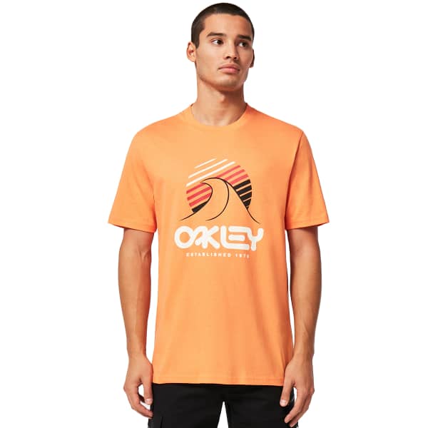 T-shirt OAKLEY ONE WAVE B1B TEE SOFT ORANGE
