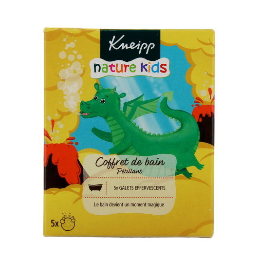 Kneipp Naturkind Coffret bain pétillant - Galets effervescents enfant