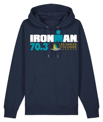 Sweat à Capuche Ironman 70.3 Les Sables D'Olonne Bleu Marine