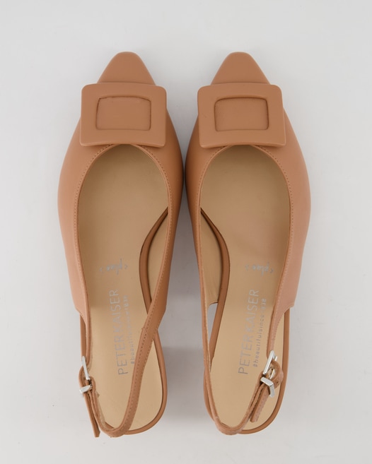 Peter Kaiser Bluma Slingpumps in Braun