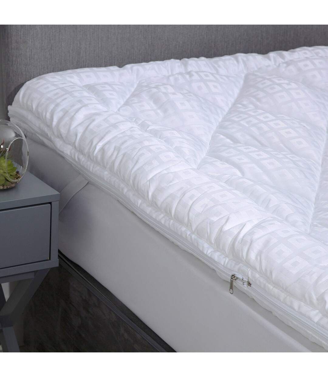 Belledorm - SurMatelas HOTEL SUITE (Blanc) (Double) - UTBM209