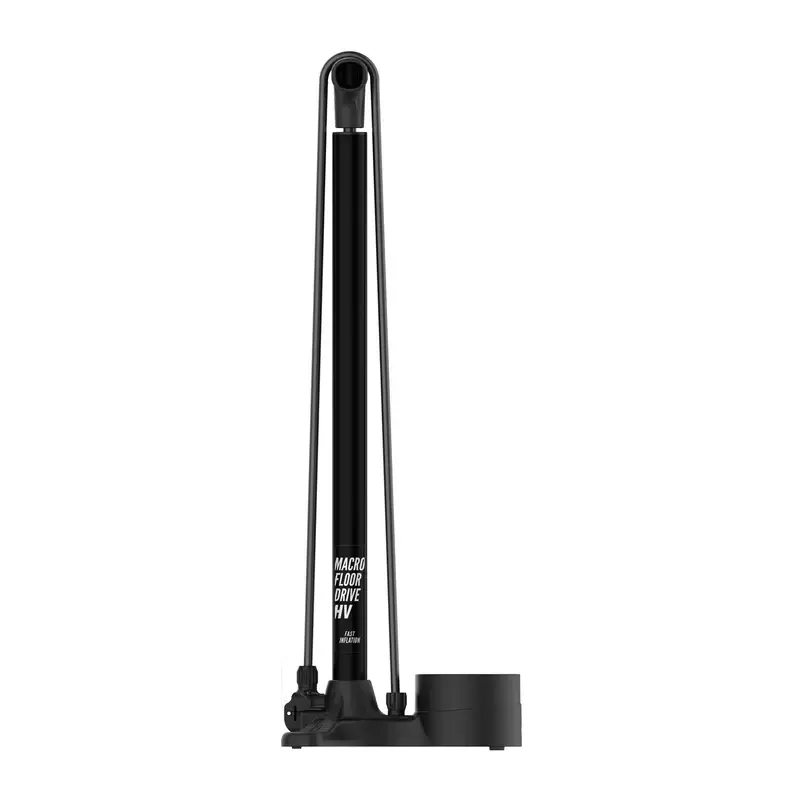 Lezyne Macro HV Floor Drive DV Fietspomp Zwart
