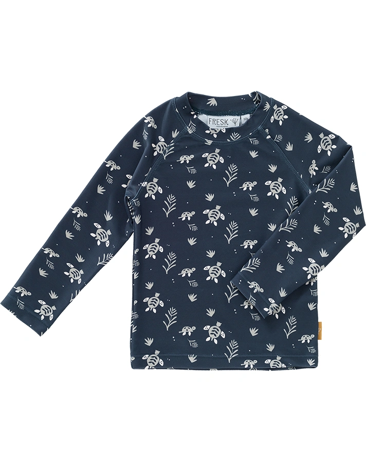 UV-Langarmshirt TURTLE in mood indigo