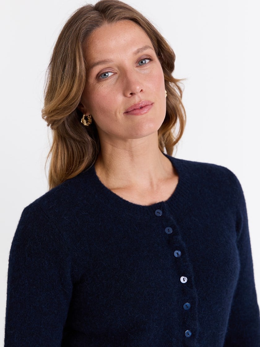 Frida cardigan Navy Blazer