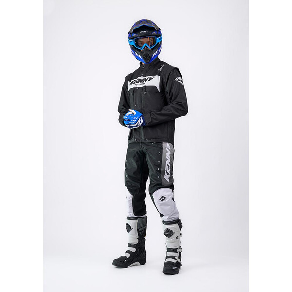 Kenny - Veste Track Noir / Blanc