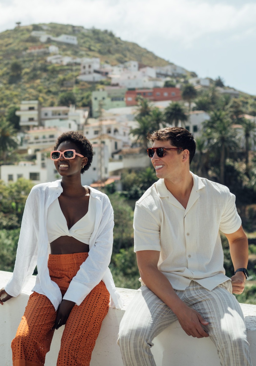Parafina Sonnenbrille Corriente Caramel/Smoke Grey