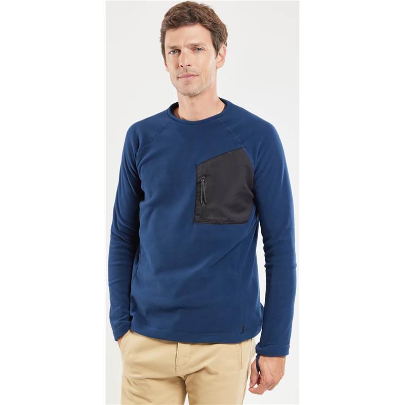 Pull Homme Bermudes Plelot Polartech - Navy