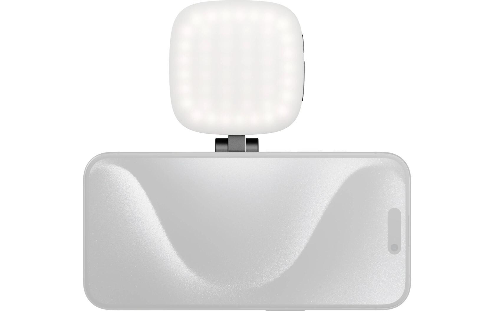 Videoleuchte Vibe P48 SchwarzAbnehmbare LED-Videoleuchte