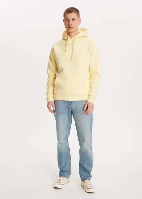 Brushed hoodie geel (GEE)