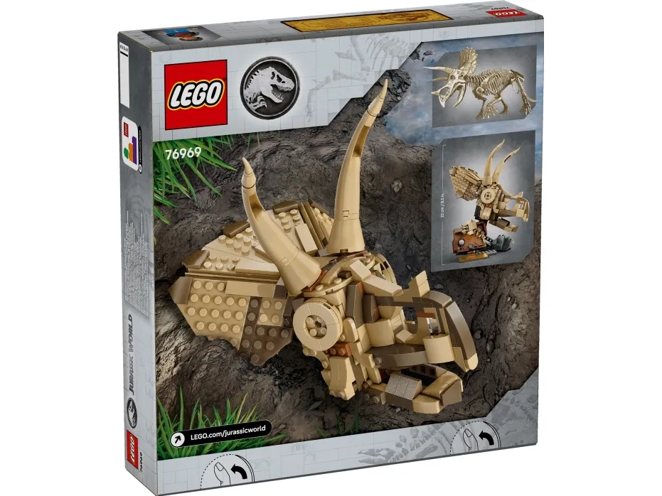 LEGO Jurassic World 76969 Dinosaur Fossils: Triceratops Skull