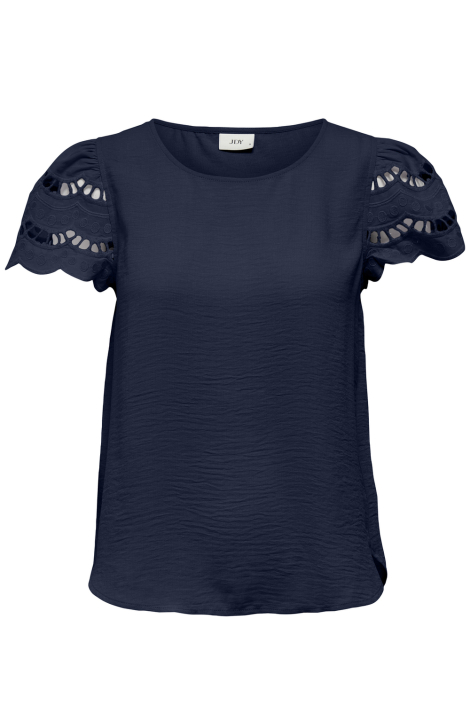 Jacqueline de Yong blauwe dames t-shirt