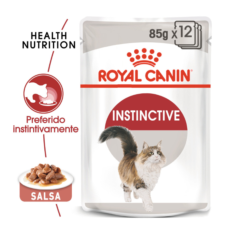 Sachês Royal Canin Instinctive em molho para gatos