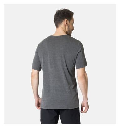 Maillot Manches Courtes Odlo Ascent 365 Linear Gris