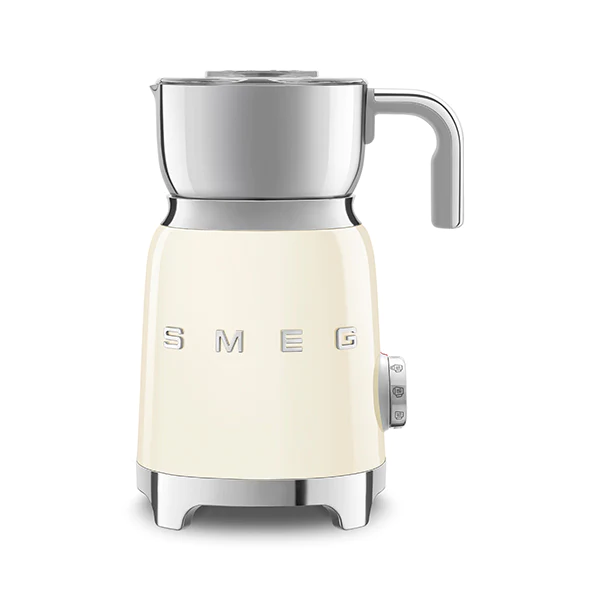 Chocolatière et mousseur de lait crème MFF11CREU Smeg