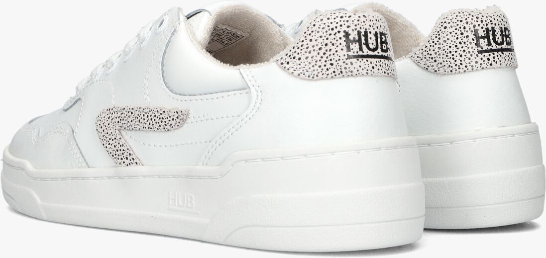 HUB witte hub lage sneakers court-z