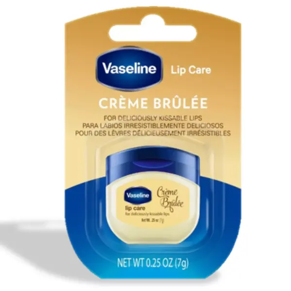 Vaselina - Bálsamo Labial Crème Brûlée em frasco de 7g